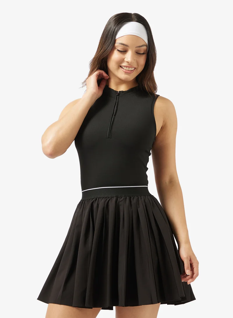 FRWD Pleated Tennis Skirt with Under Shorts